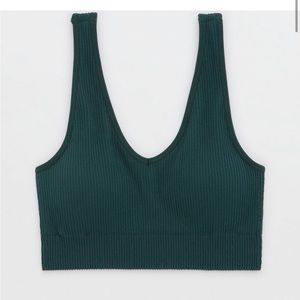 Green bralette from Aerie